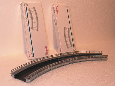 Maerklin H0 Gebogenes Rampenstück